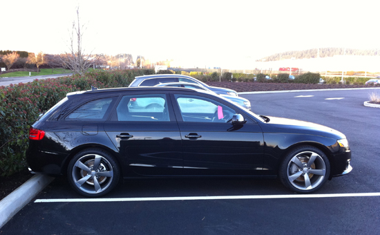 Audi A4 Avant black edition