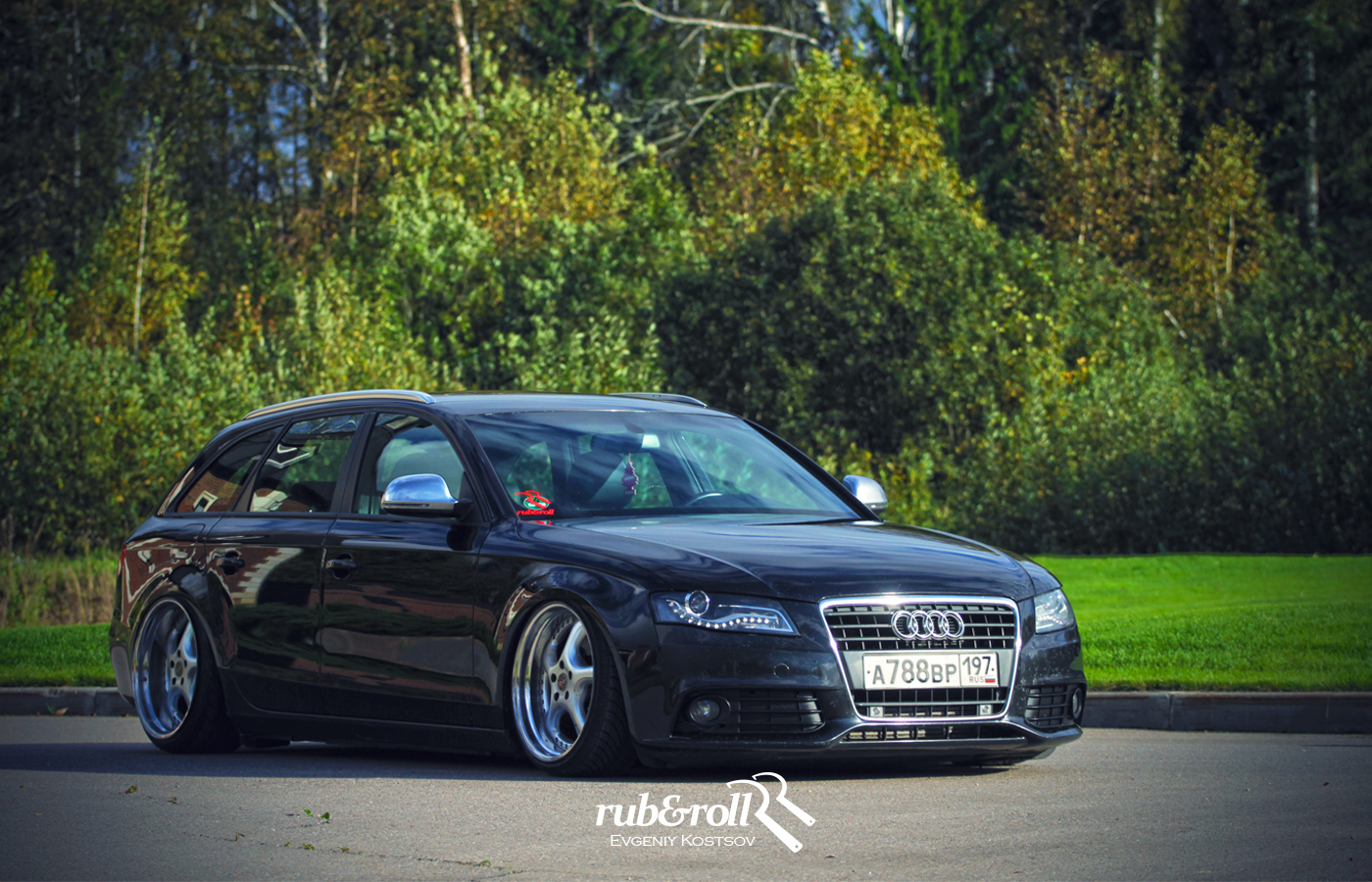 Audi A4 Slammed