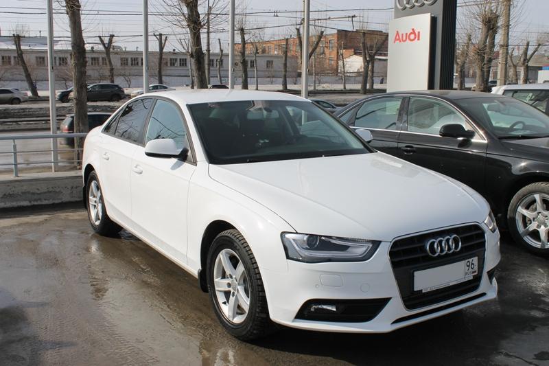 Audi A4 white