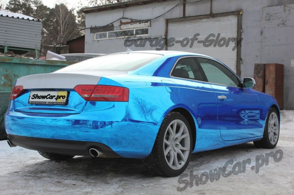 Audi A5 blue