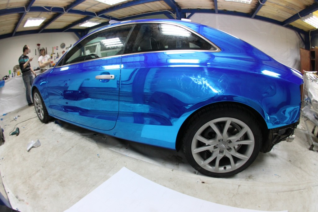 Audi A5 blue