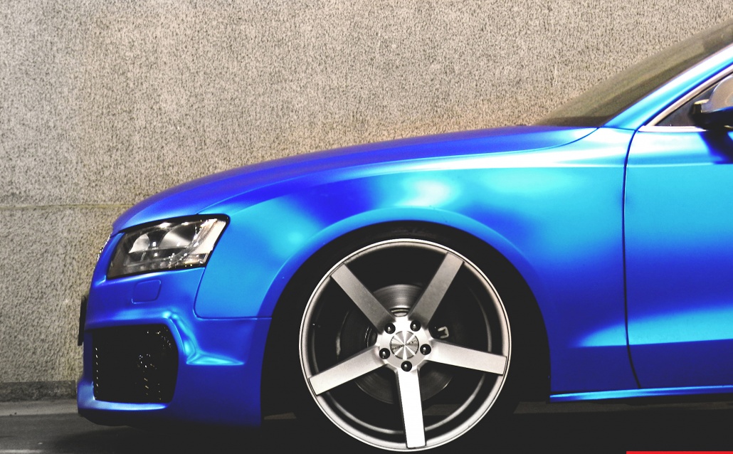 Audi A5 blue