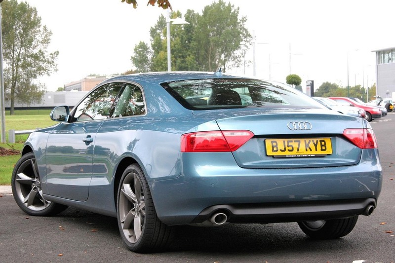 Audi A5 blue