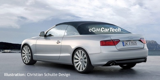 Audi A5 S Line convertible