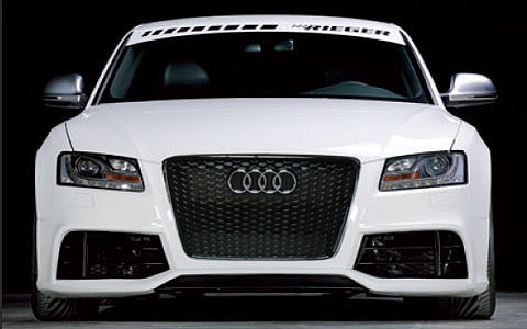 Audi A5 S Line white