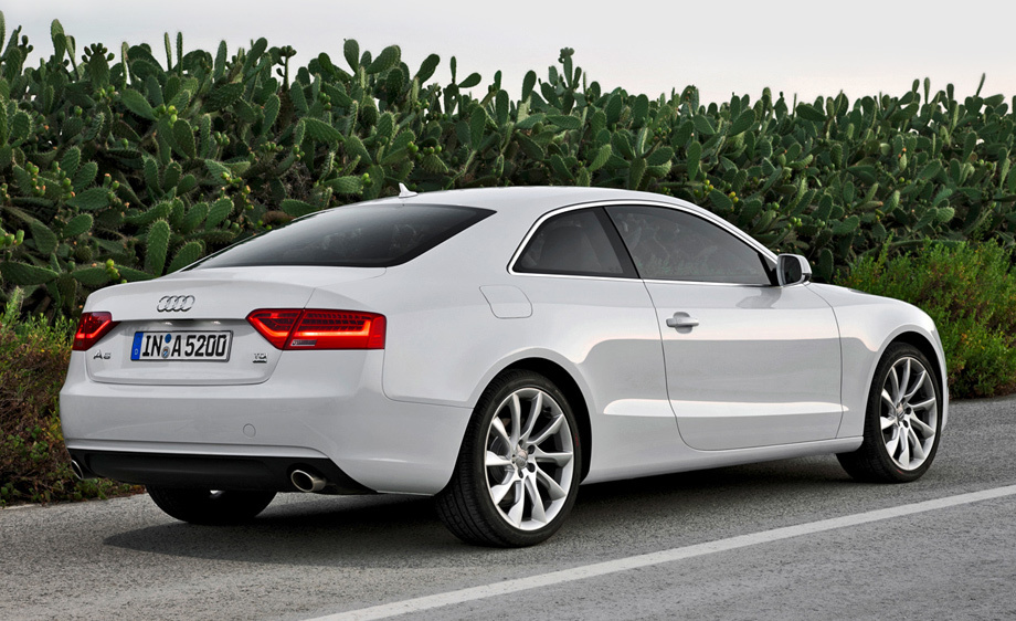 Audi A5 S Line white
