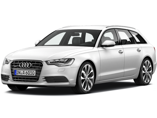 Audi A6 2014 white