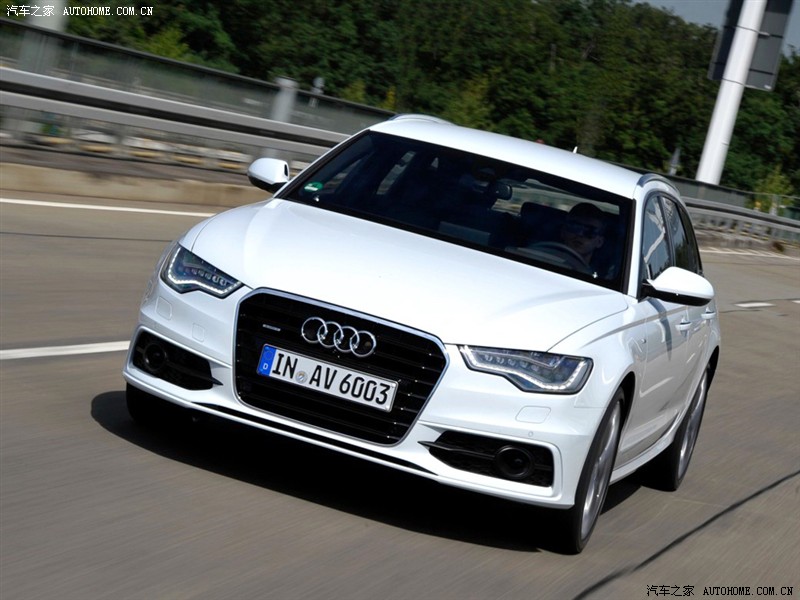 Audi A6 white