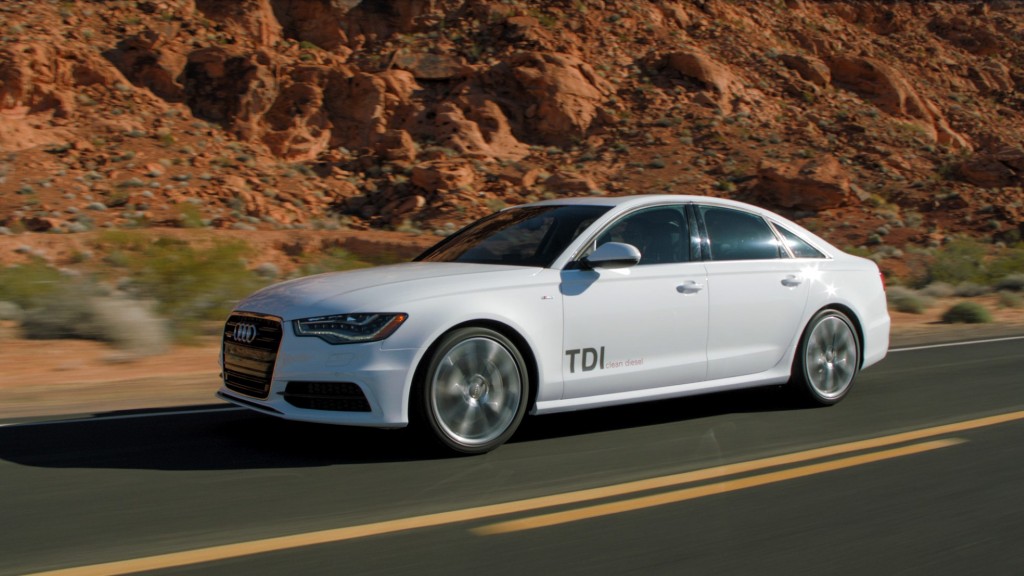 Audi A6 white