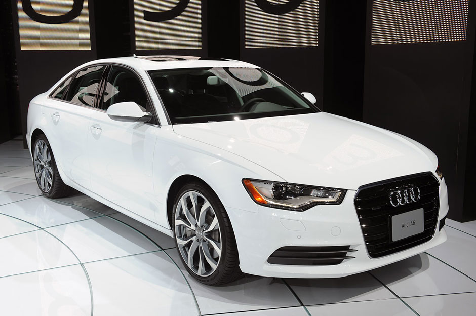 Audi A6 white