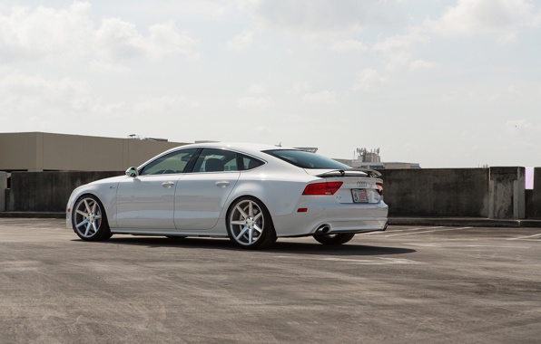 Audi A7 white
