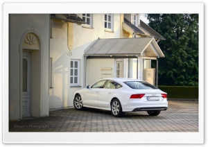 Audi A7 white