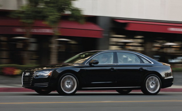 Audi A8 black