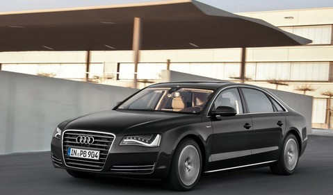 Audi A8 black