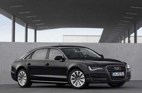 Audi A8 black