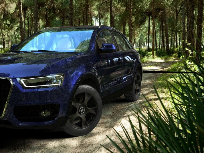 Audi Q3 Cobalt blue