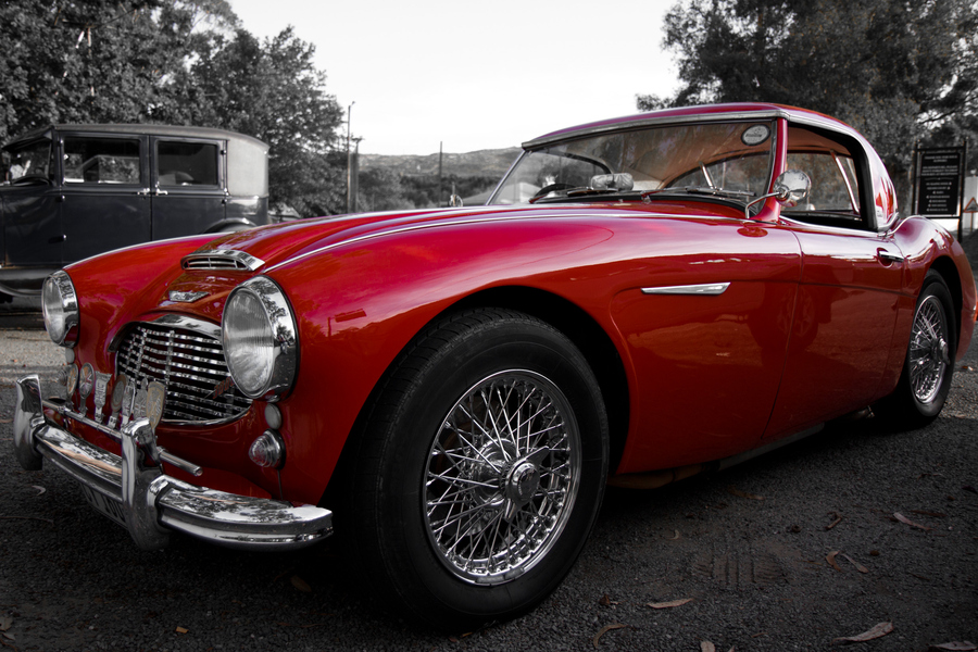 Austin Healey 3000 Black