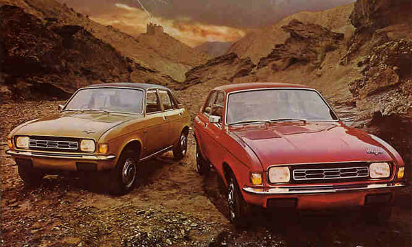 Austin Allegro Police car