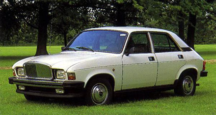 Austin Allegro Police car
