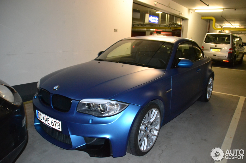 Bmw 1m Blue
