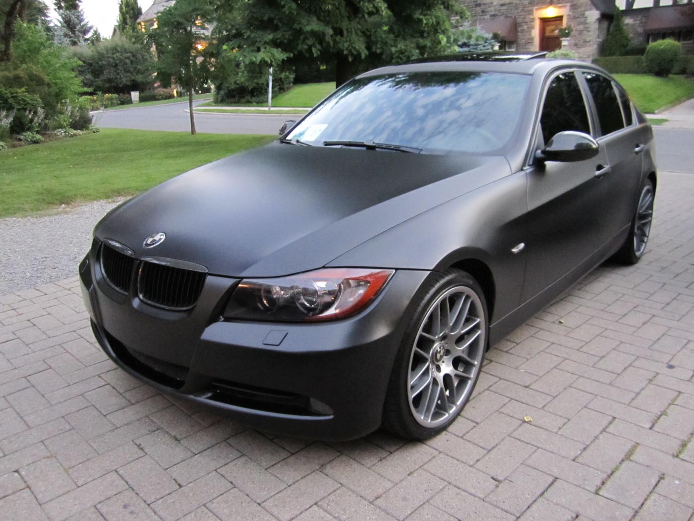 Bmw 328i Matte Black