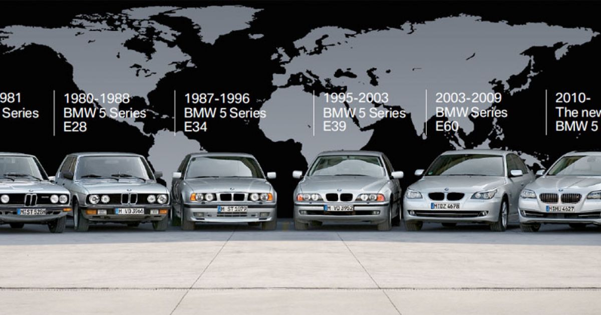 Bmw 5 Series Evolution