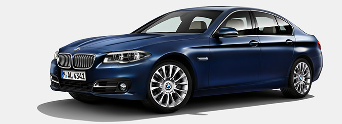 Bmw 5 Blue