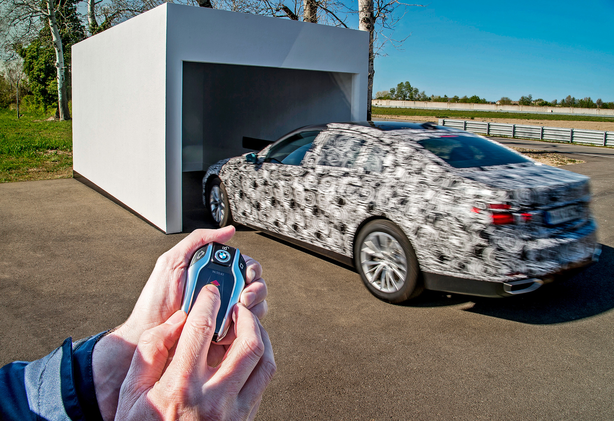 Bmw 7 Series Parking