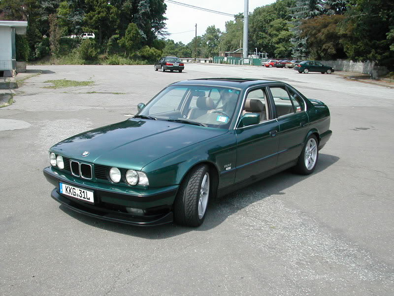 Bmw E34 Green