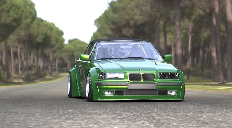 Bmw E36 Rocket Bunny