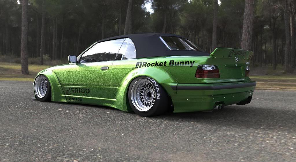 Bmw E36 Rocket Bunny