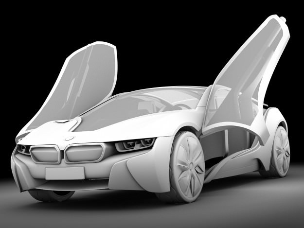 Bmw I8 3d Model