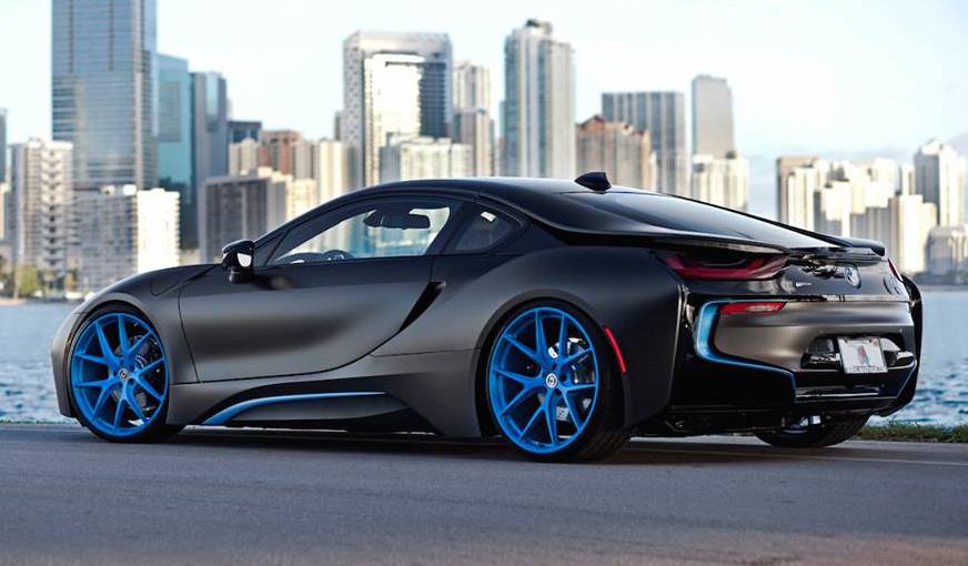 Bmw I8 Blue