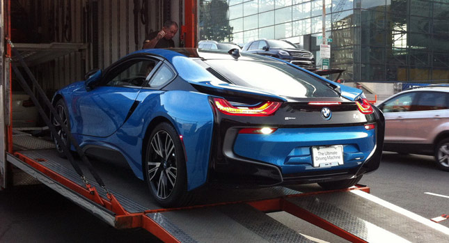 Bmw I8 Blue