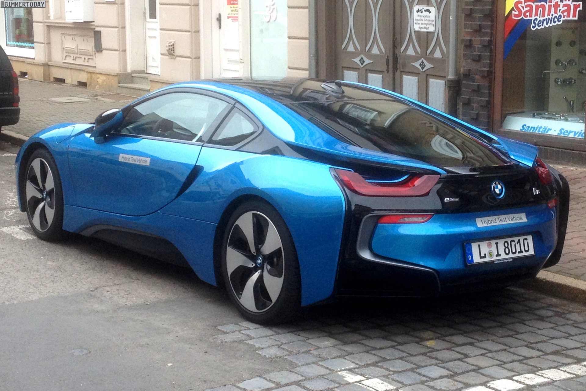 Bmw I8 Blue