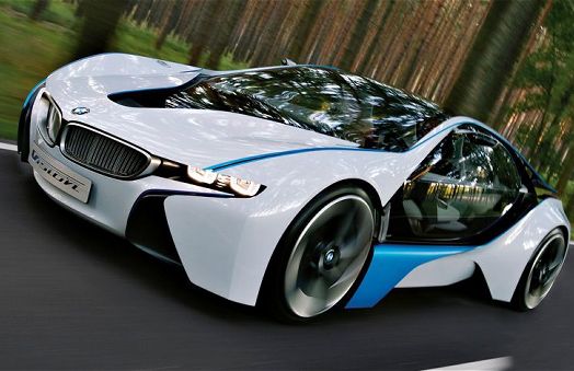Bmw I8 Electric Sports Car