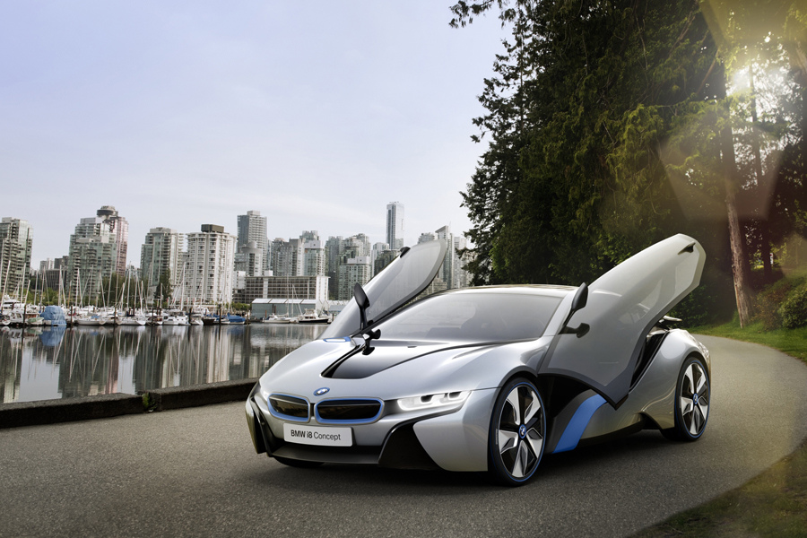 Bmw I8 Electric Sports Car