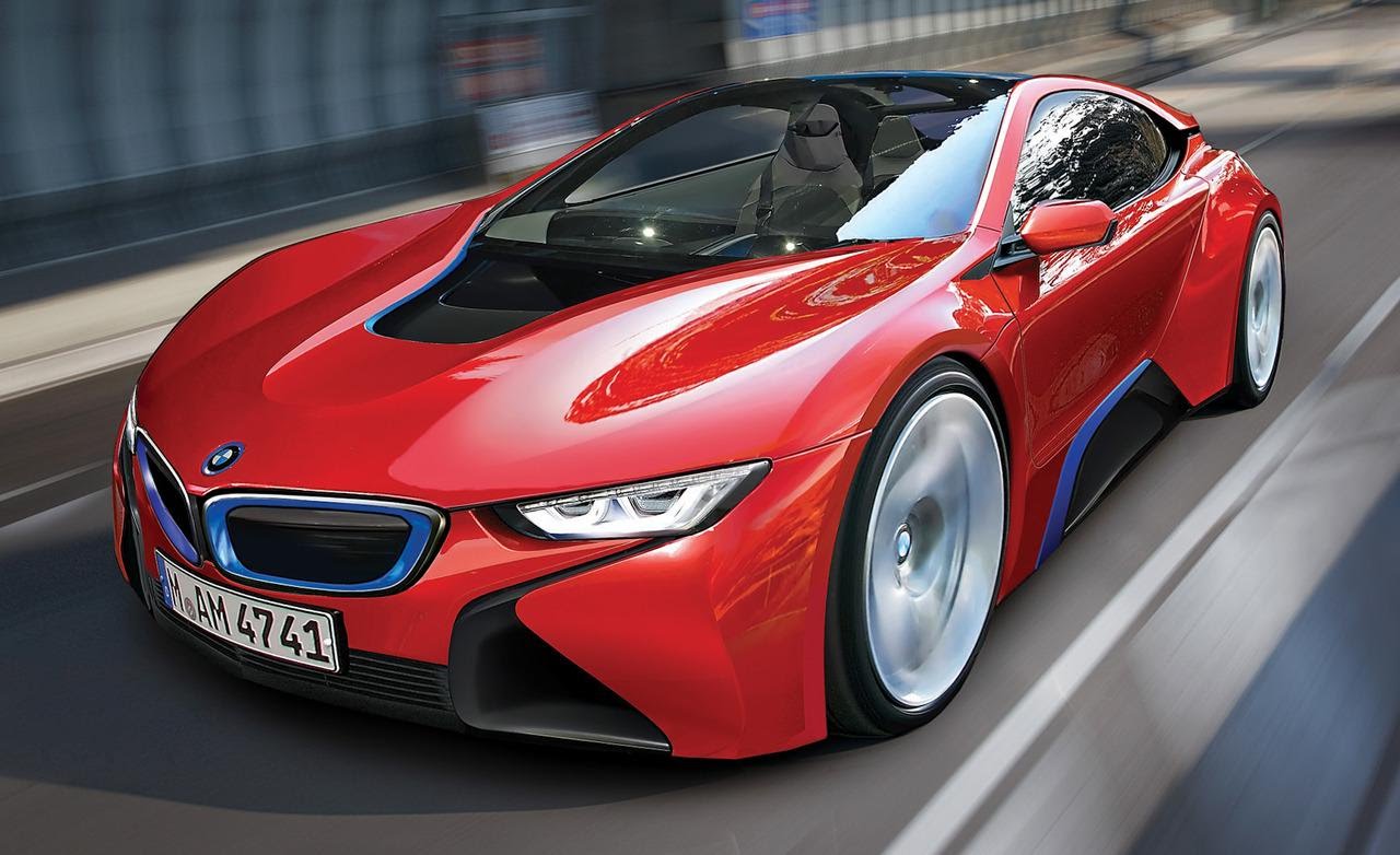 Bmw I8 Red