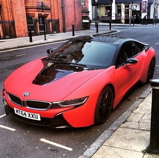 Bmw I8 Red