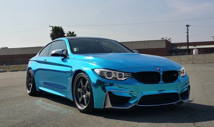 Bmw M4 Blue