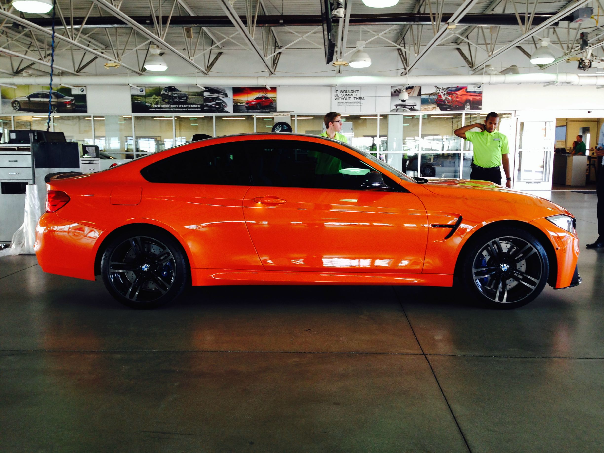 Bmw M4 Orange