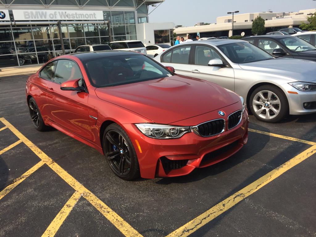 Bmw M4 Orange
