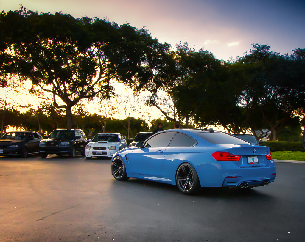 Bmw M4 Yas Marina Blue