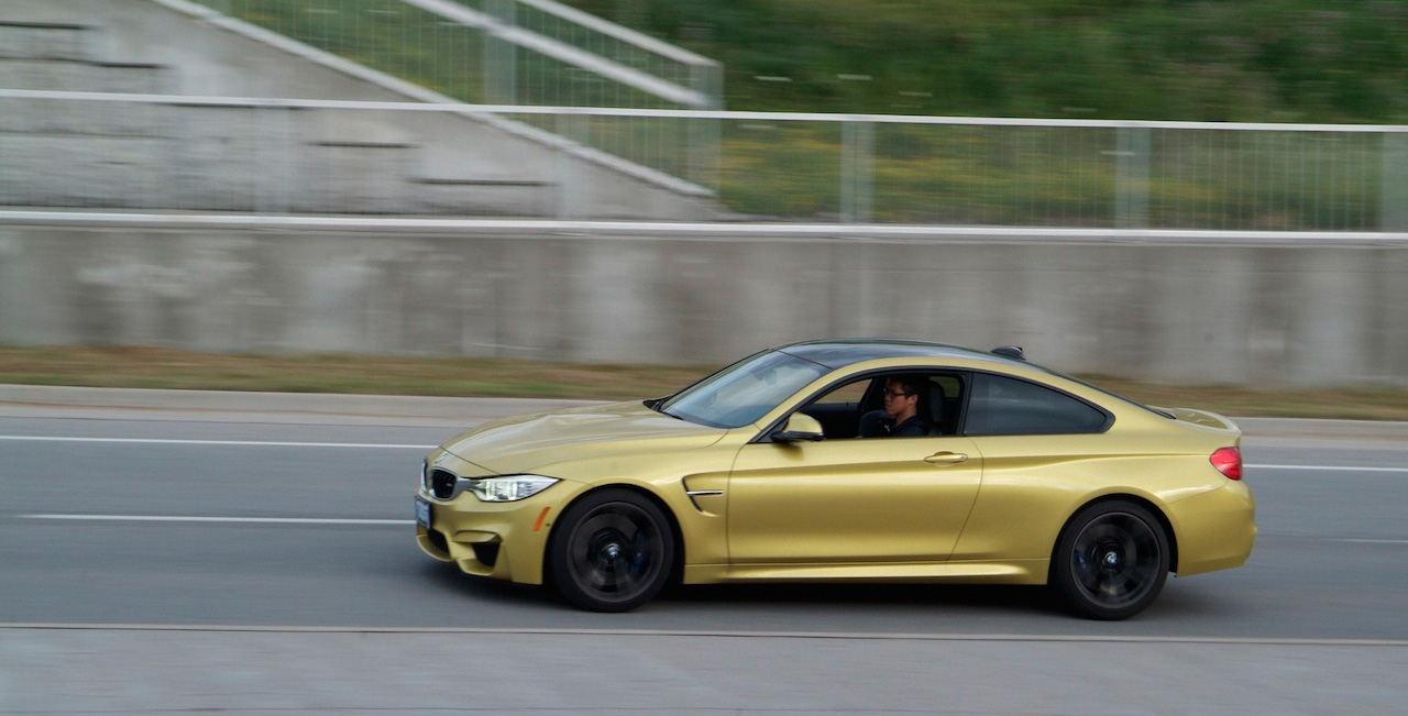 Bmw M4 Yellow