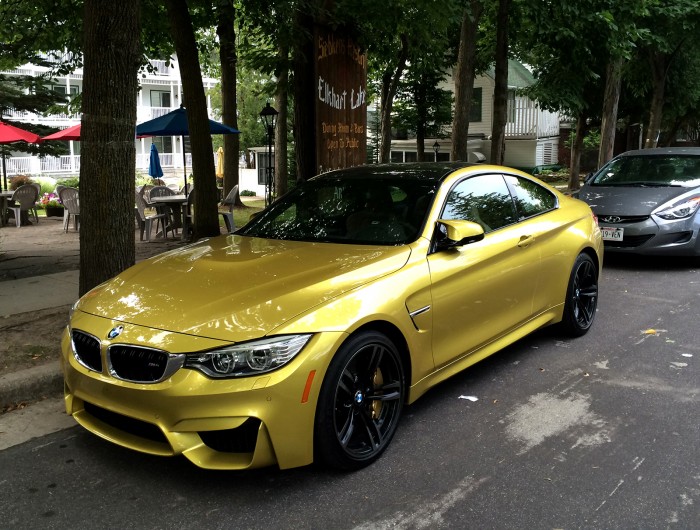Bmw M4 Yellow