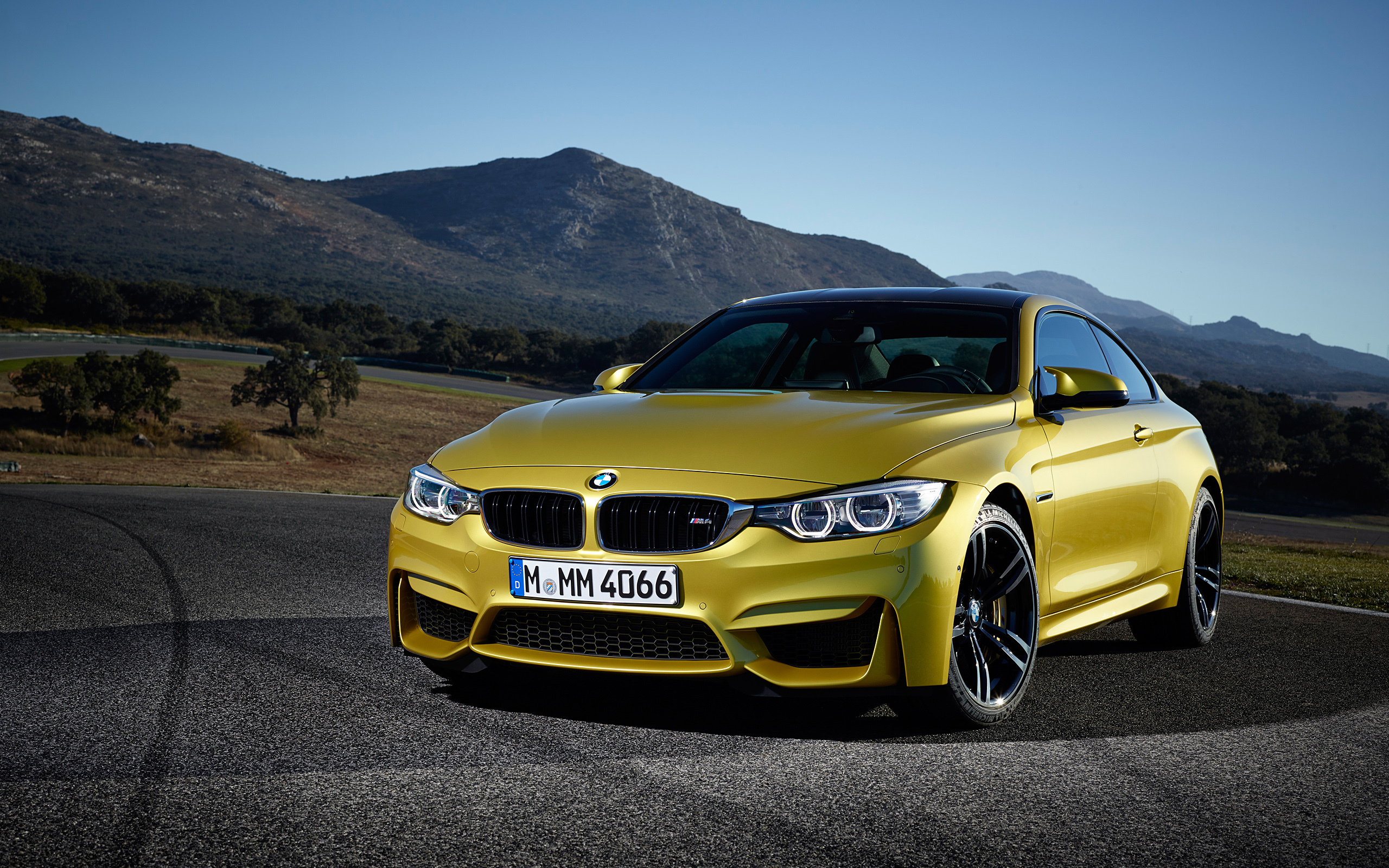 Bmw M4 Yellow