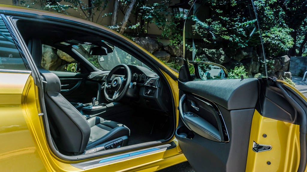 Bmw M4 Yellow
