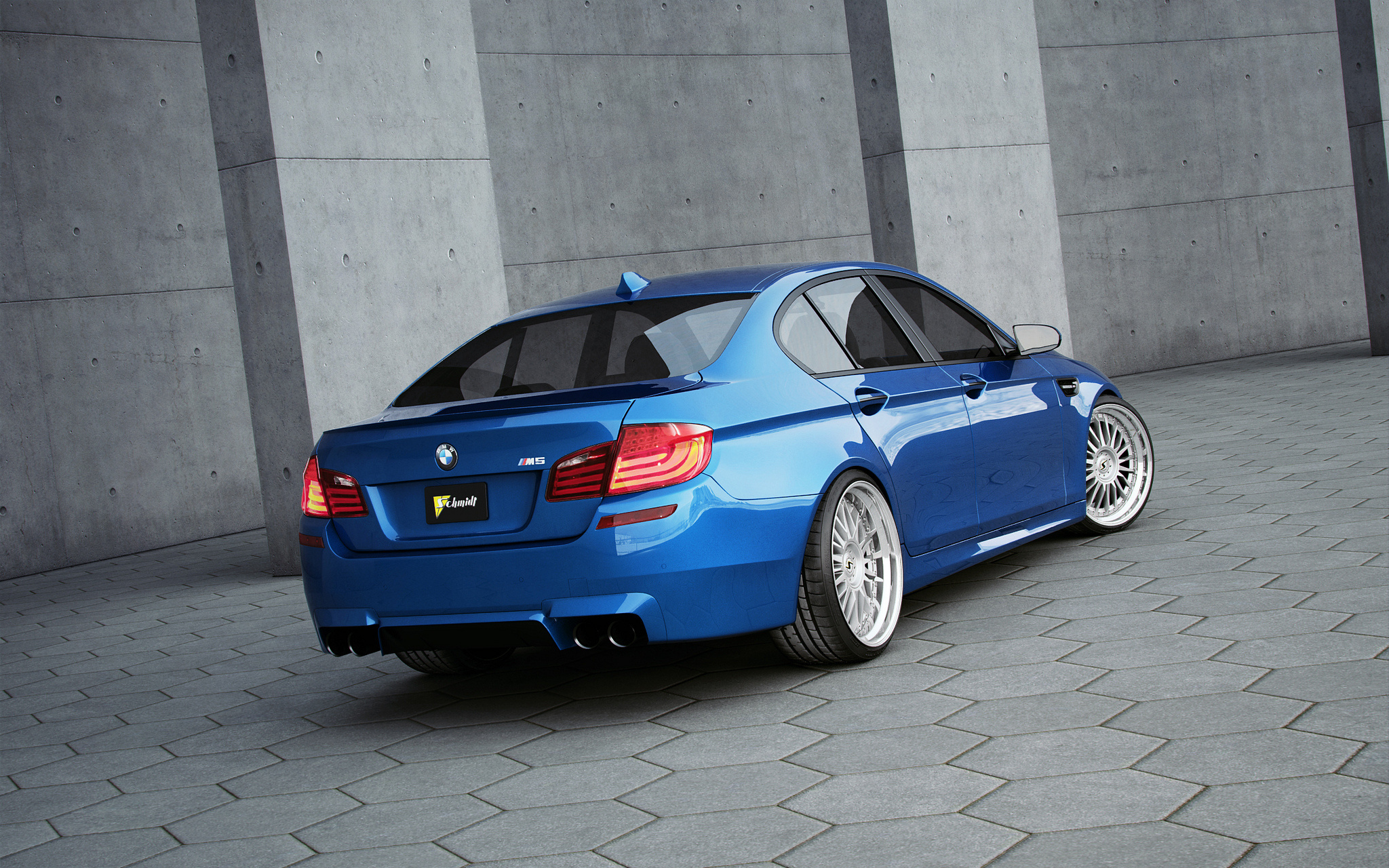 Bmw M5 Blue