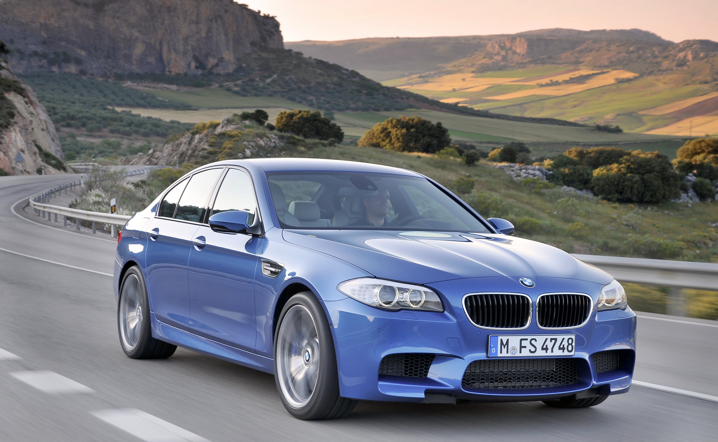 Bmw M5 Blue