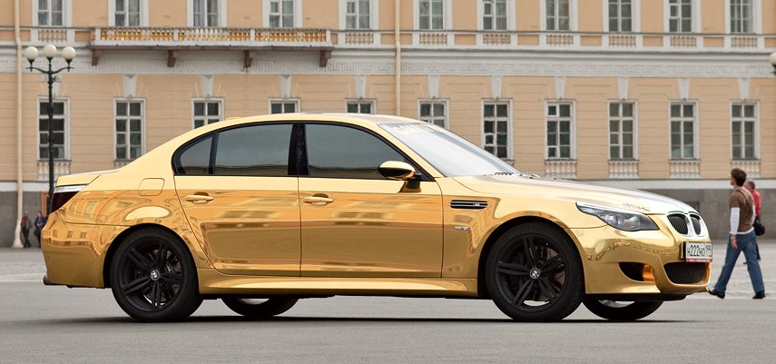 Bmw M5 Gold